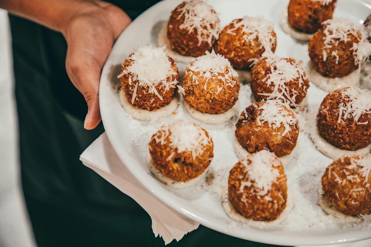 Arancini al Funghi at La Nonna Trattoria Buffalo
